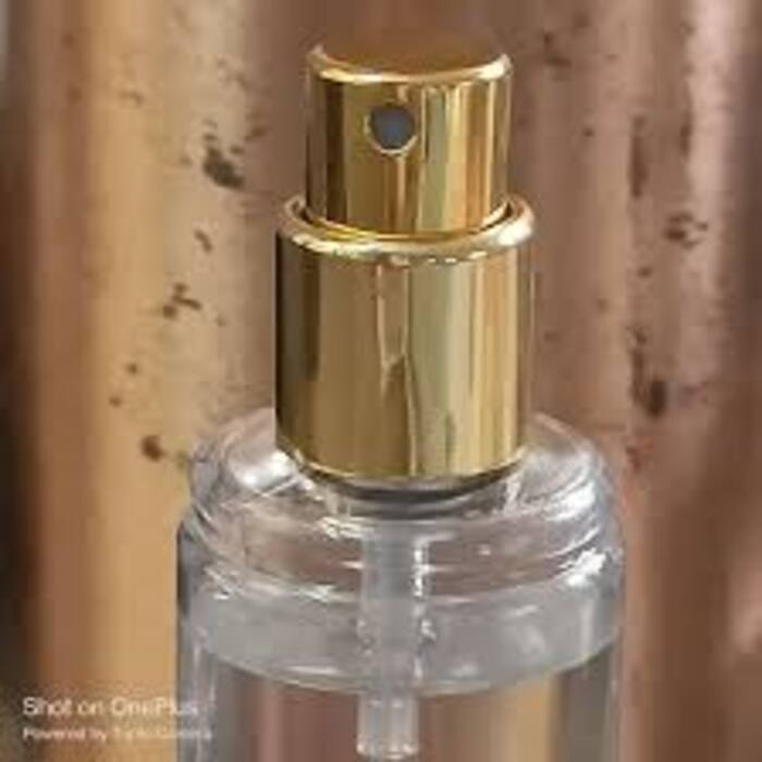 15mm Golden Milky Crimp Spray Pump