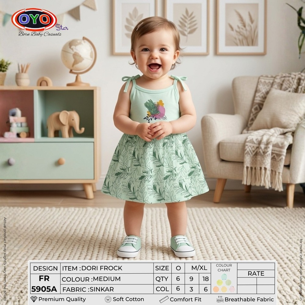 FR 5905A Kids Frock