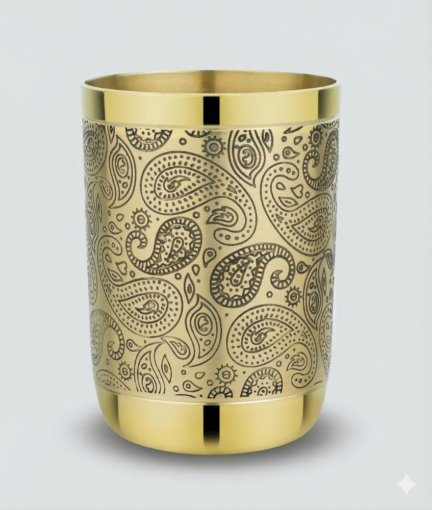 BKGL-3502 Brass Glass