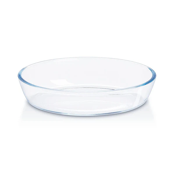 Borosil Dessert Set - 1 N 700 ML Oval Dish + 6 N 170 ML Venus Katoris | Transparent BGFGBCOM0014