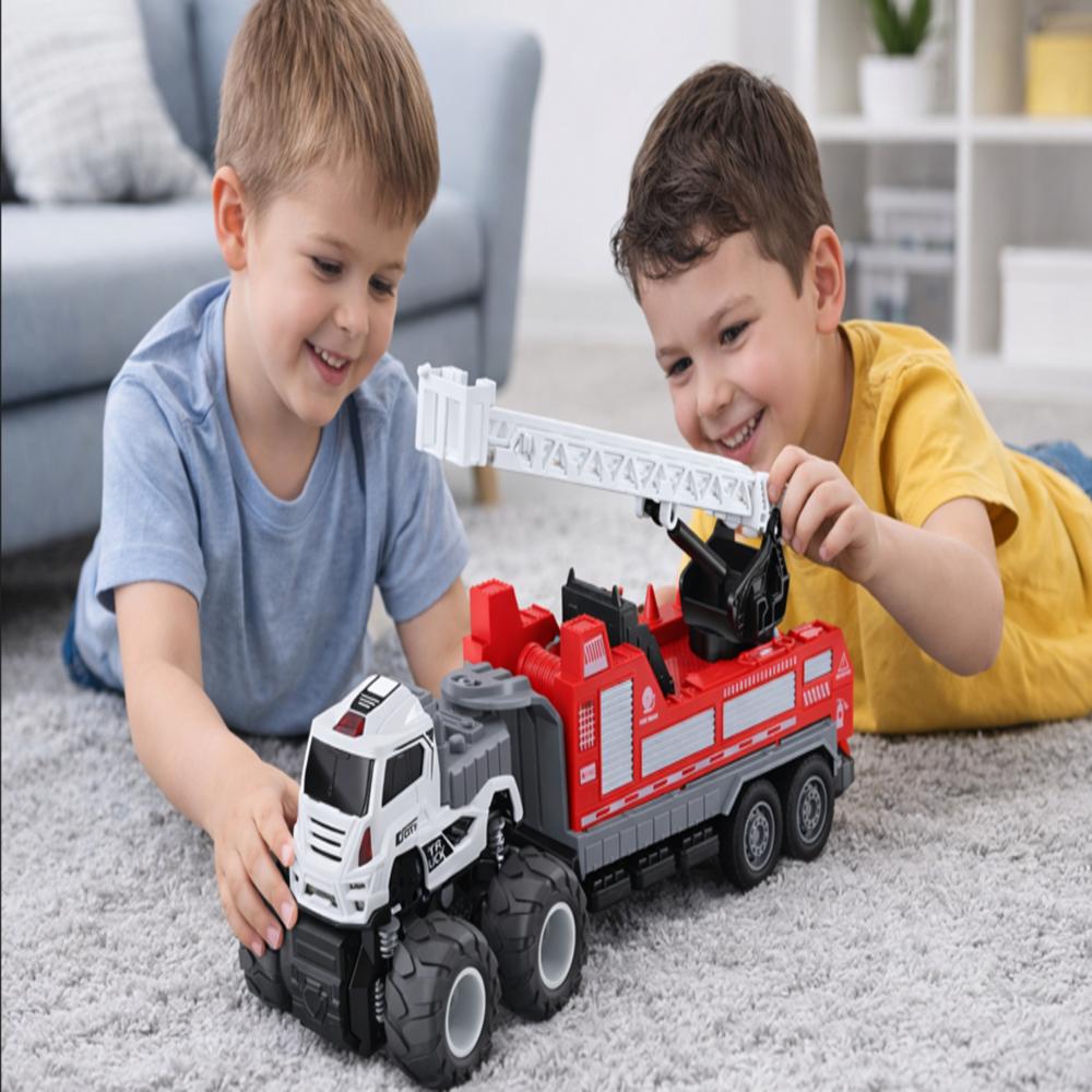 Die Cast Musical Trailer Truck