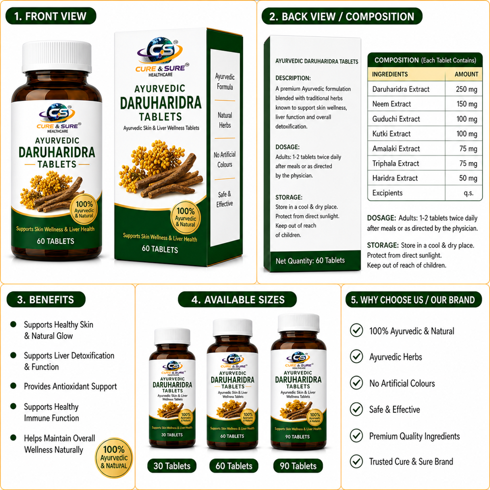 Ayurvedic Daruharidra Third Party Manufacturing