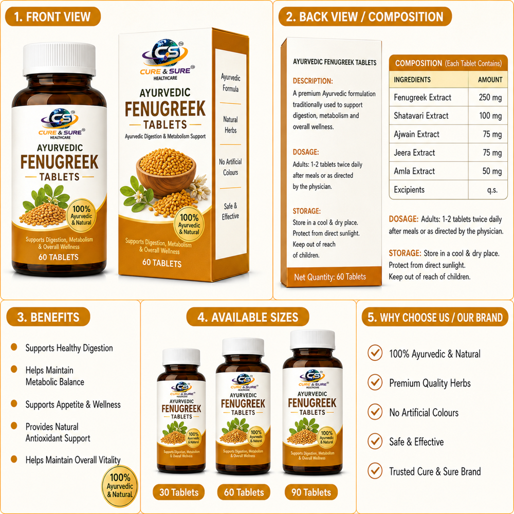 Ayurvedic Fenugreek Third Party Manufacturing