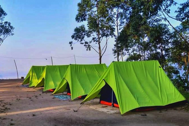 Green Alpine Camping Tent