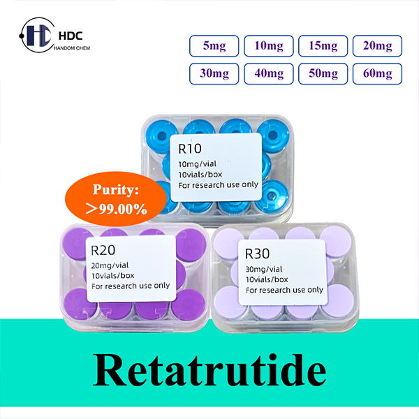 China Retatrutide 5mg/10mg/15mg/20mg/30mg/40mg/50mg/60mg