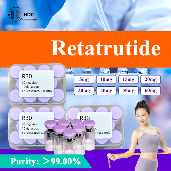 China Retatrutide 5mg/10mg/15mg/20mg/30mg/40mg/50mg/60mg