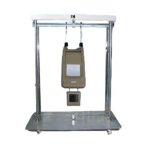 Car seat center of gravity measuring tester