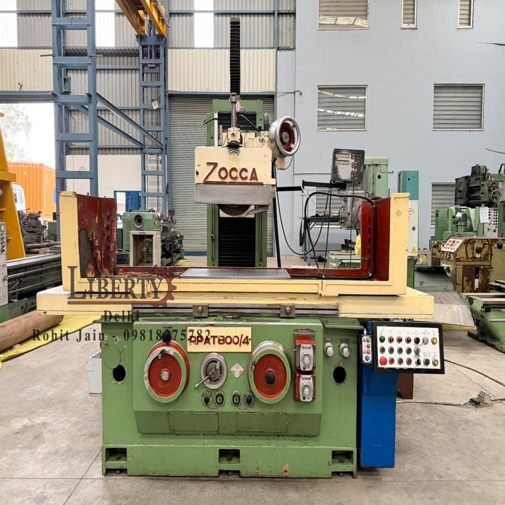 Zocca Italy 400 mm x 800 mm Heavy-Duty Hydraulic Surface Grinder