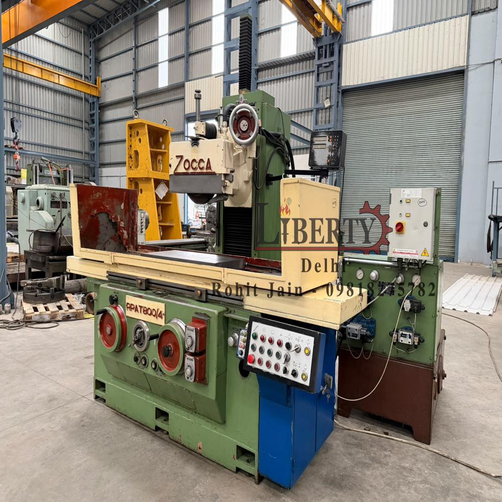 Zocca Italy 400 mm x 800 mm Heavy-Duty Hydraulic Surface Grinder