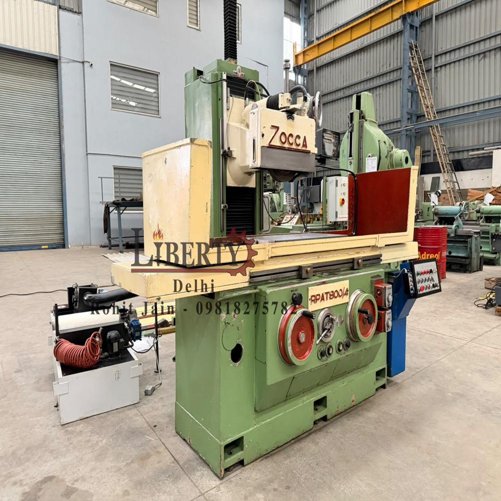 Zocca Italy 400 mm x 800 mm Heavy-Duty Hydraulic Surface Grinder