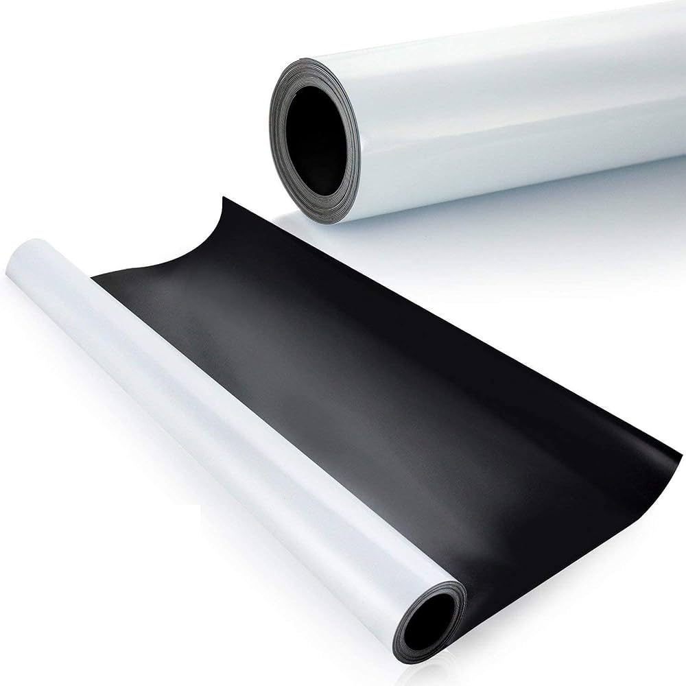 Printable Surface Flexible Magnet Roll - Color: Black