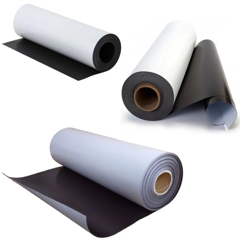 Printable Surface Flexible Magnet Roll - Color: Black