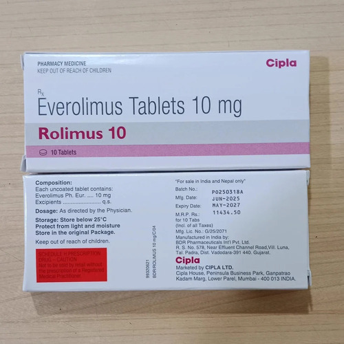 Rolimus 10 Everolimus 10 Mg