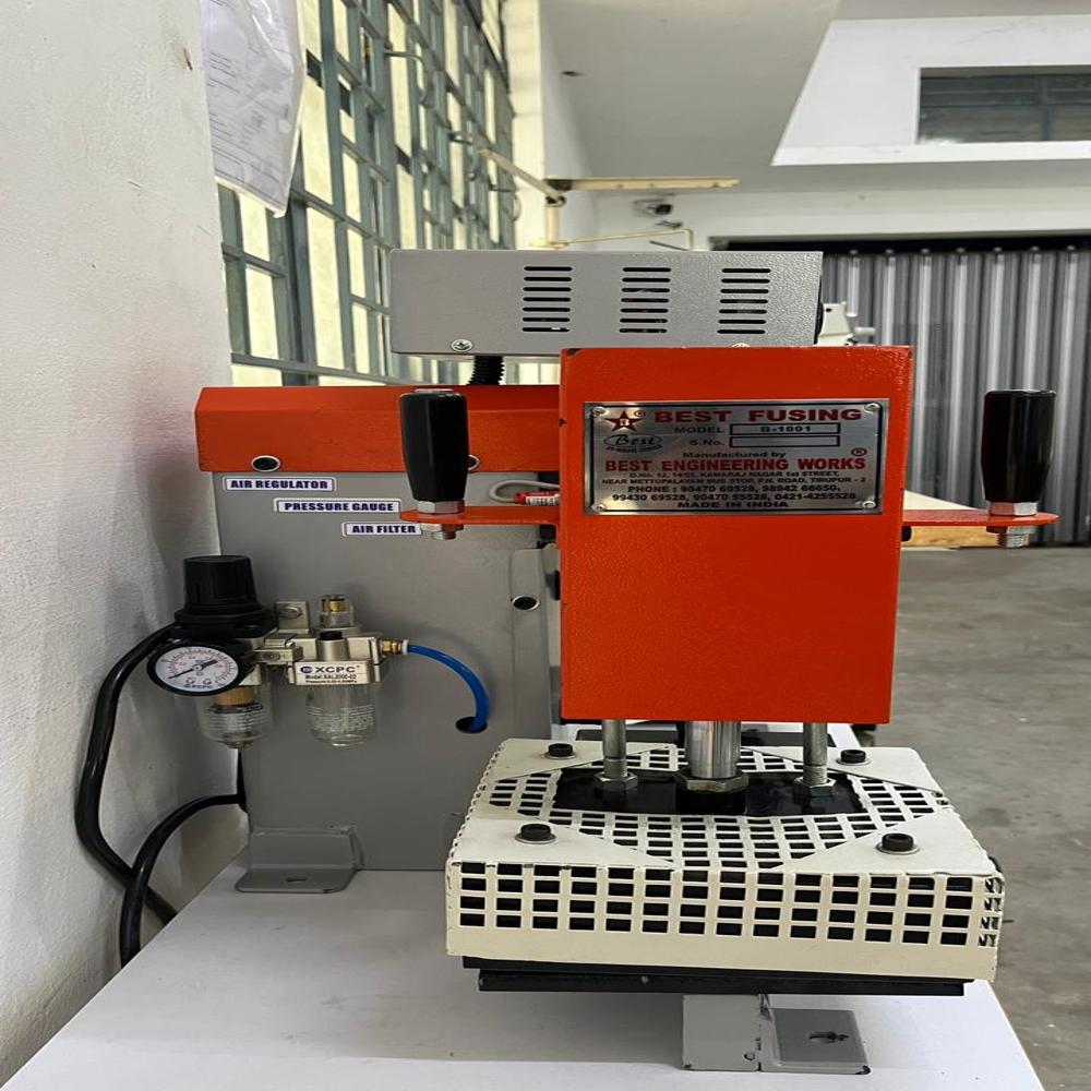6-6 Double Bed Label Fusing Machine - Capacity: Up To 15 Pieces Per Minute Pcs/min