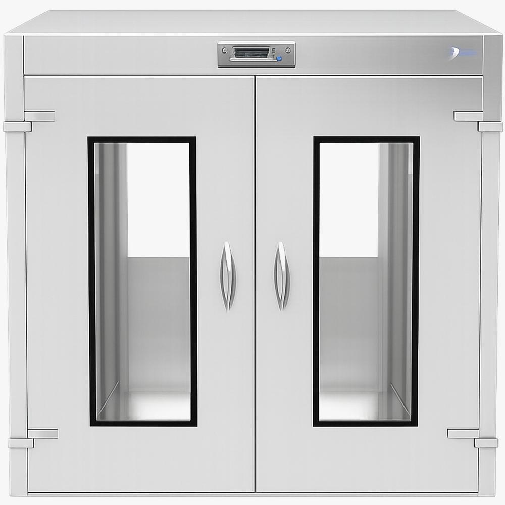Airbio Static Pass Box - Stainless Steel, High Quality & Durable | Designed For Clean Room Environments, Ensures Sanitary Material Transfer