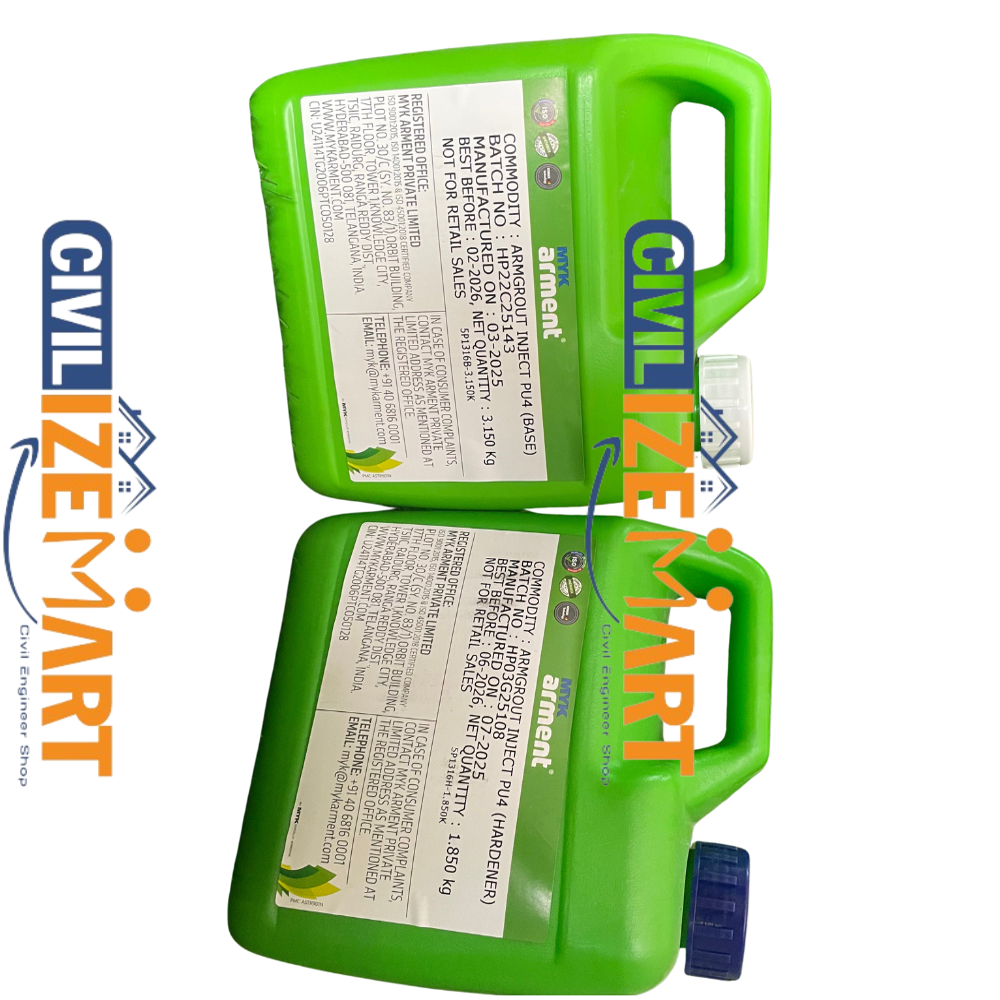 MYK Arment ArmGrout Inject PU 4 Waterproofing Chemical