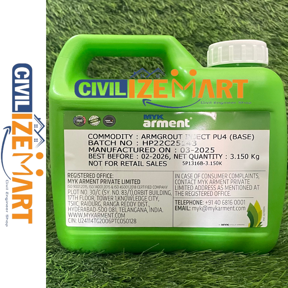 MYK Arment ArmGrout Inject PU 4 Waterproofing Chemical