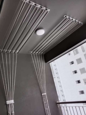 ceiling clothes hanger