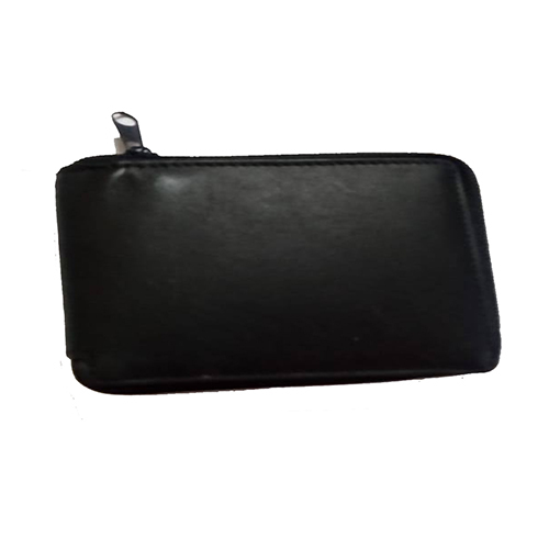 Nappa Wallet - Nappa Genuine Leather, Customized Size, Dark Brown | Bi-fold Closure, Folded Seamless Edges, Multiple Card Slots, Soft Matte Finish