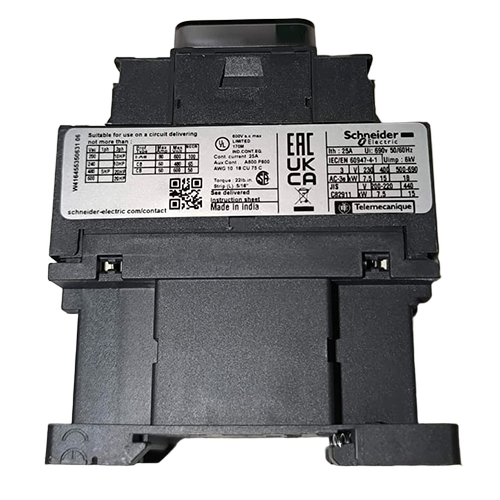 Schneider Lc1D12 Contactor - Frequency: 50/60 Hertz (Hz)