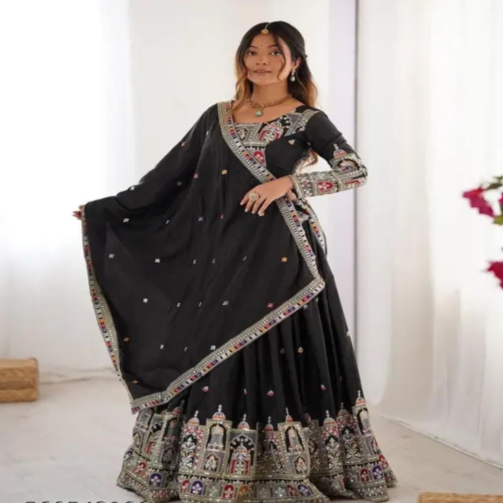 fancy fish cut lehnga collection