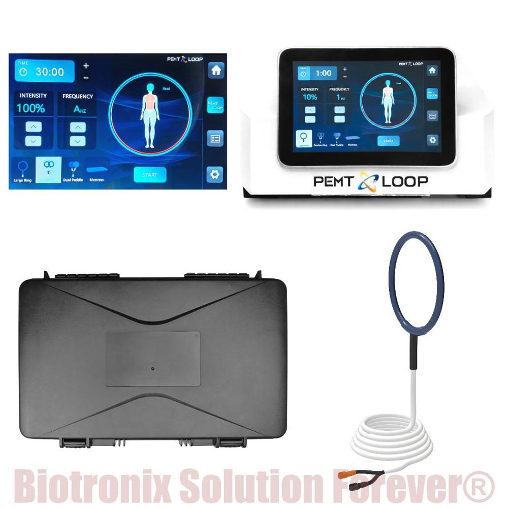 PEMT Loop Touch Screen Device for Physiotherapy Rehabilitation