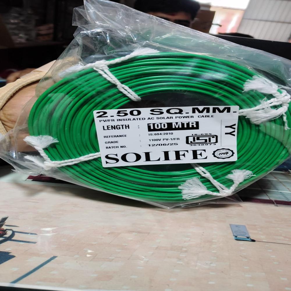 EARTHING GREEN CABLE SOLIFE 2.5 SQ. MM