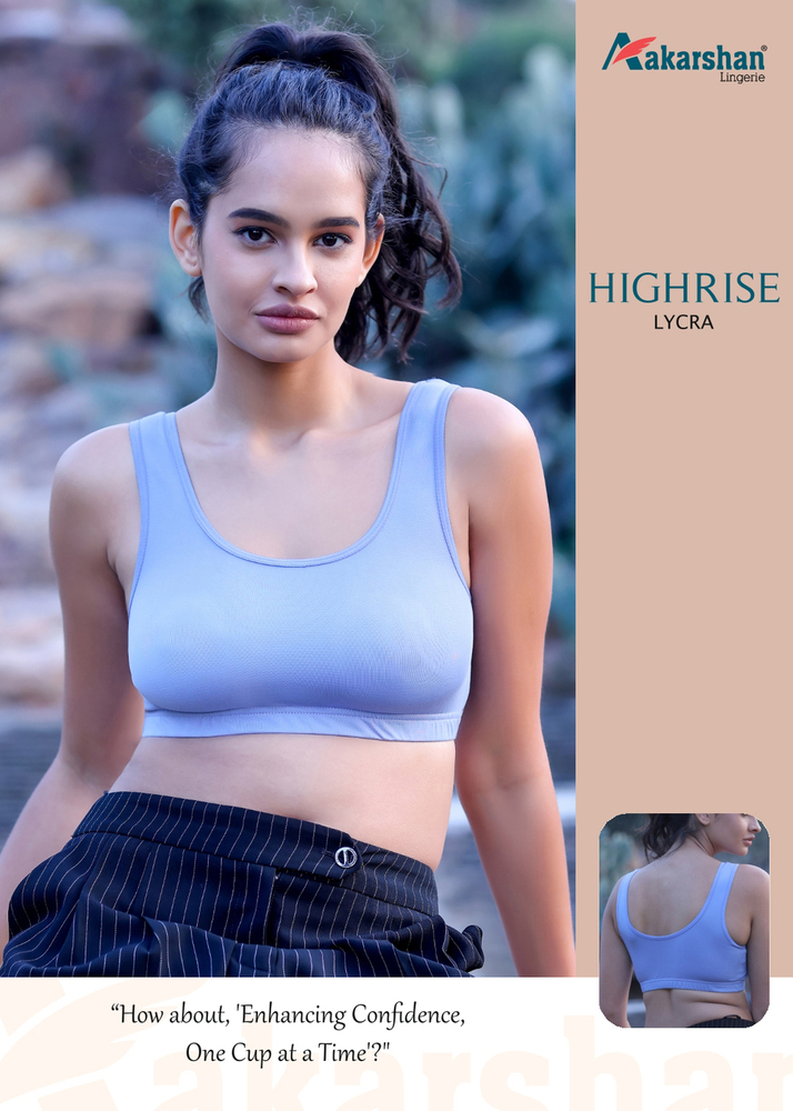 Highrise Lycra Sports Bra