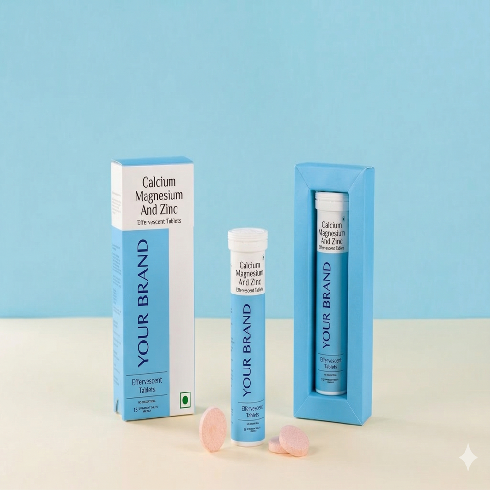 Calcium Magnesium And Zinc Effervescent Tablets
