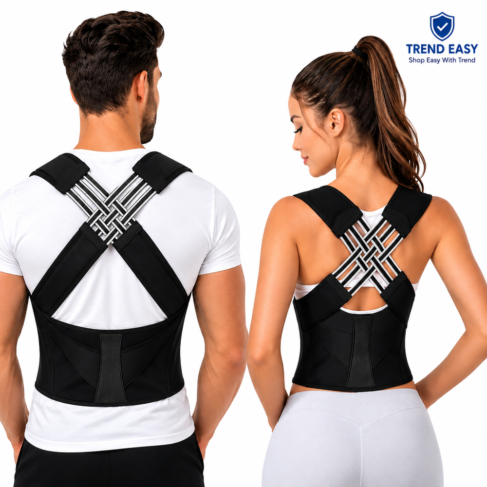 Adjustable Back Posture Corrector Belt for Spine Alignment & Pain Relief