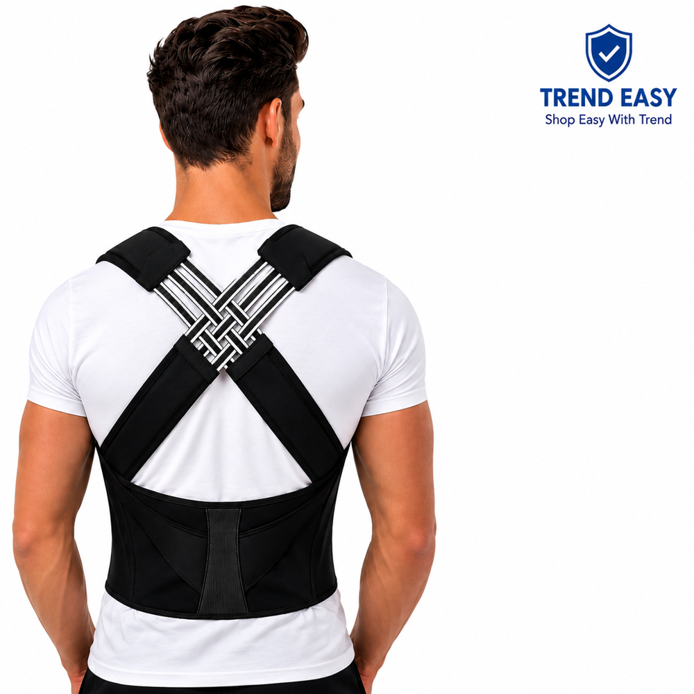 Adjustable Back Posture Corrector Belt for Spine Alignment & Pain Relief
