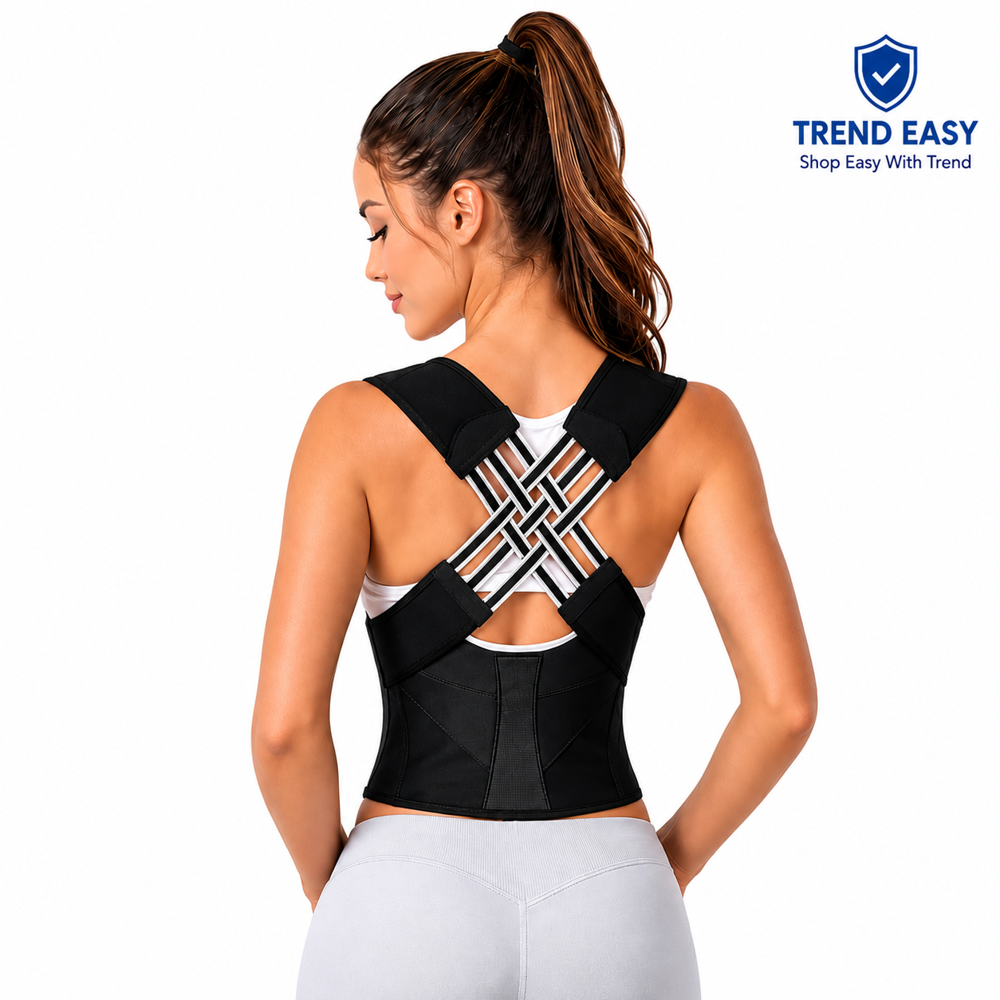 Adjustable Back Posture Corrector Belt for Spine Alignment & Pain Relief