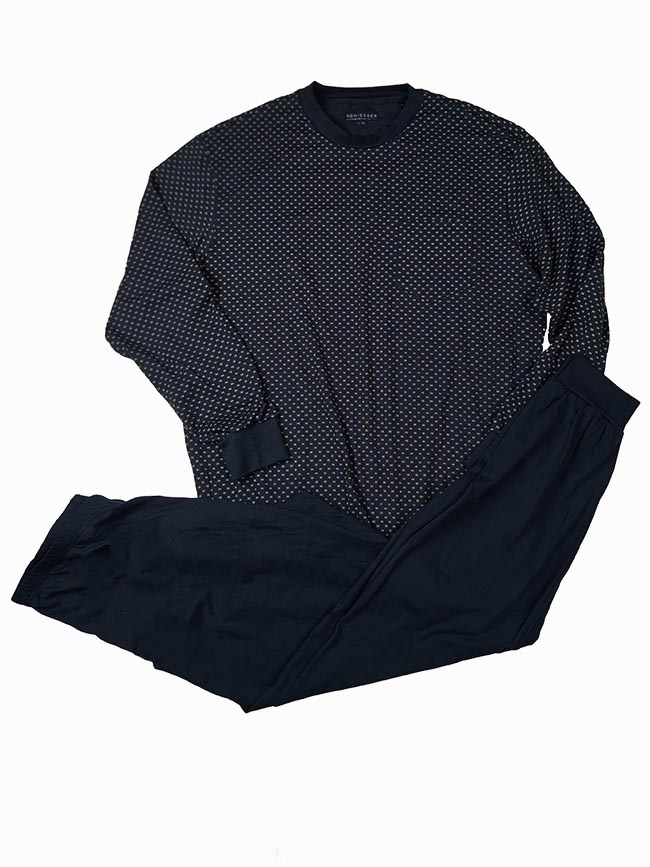M11659 | SCHIESSER Mens Full Pant Set Pyjamas Assorted
