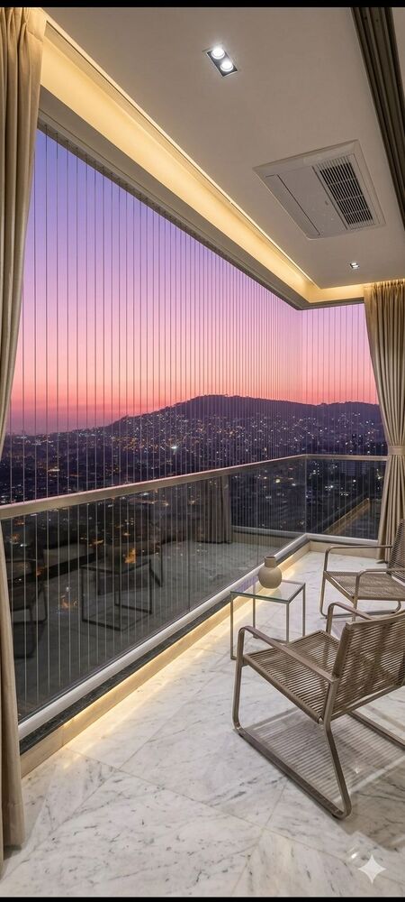 Invisible Balcony Safety Grill