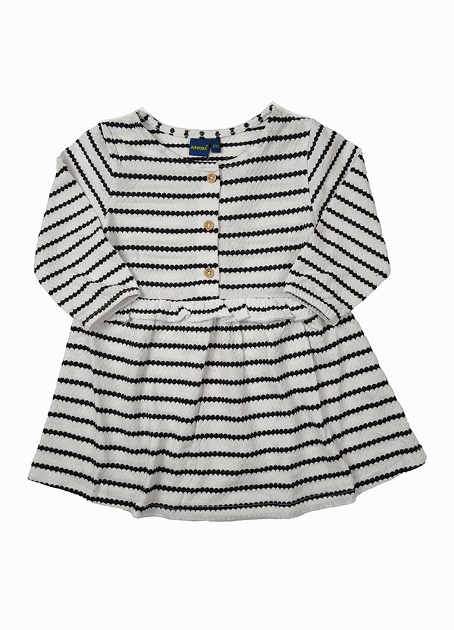 A31320 | JUNIORS Baby Girls Long Sleeve Dress