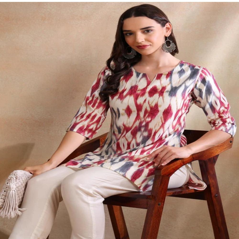 WOMENS SHORT, COMFORTABLE & STYLISH KURTI TOPS