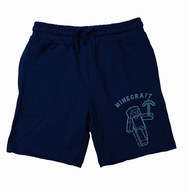 B16637 | MINECRAFT and SUPER MARIO Character Printed Boys Shorts