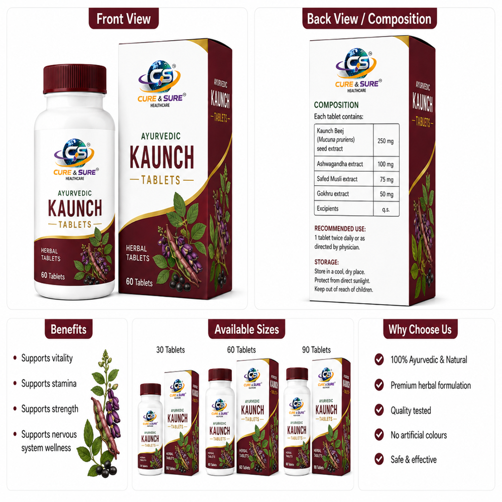 Ayurvedic Kaunch Tablets Third Party Manufacturing - Age Group: For Adults