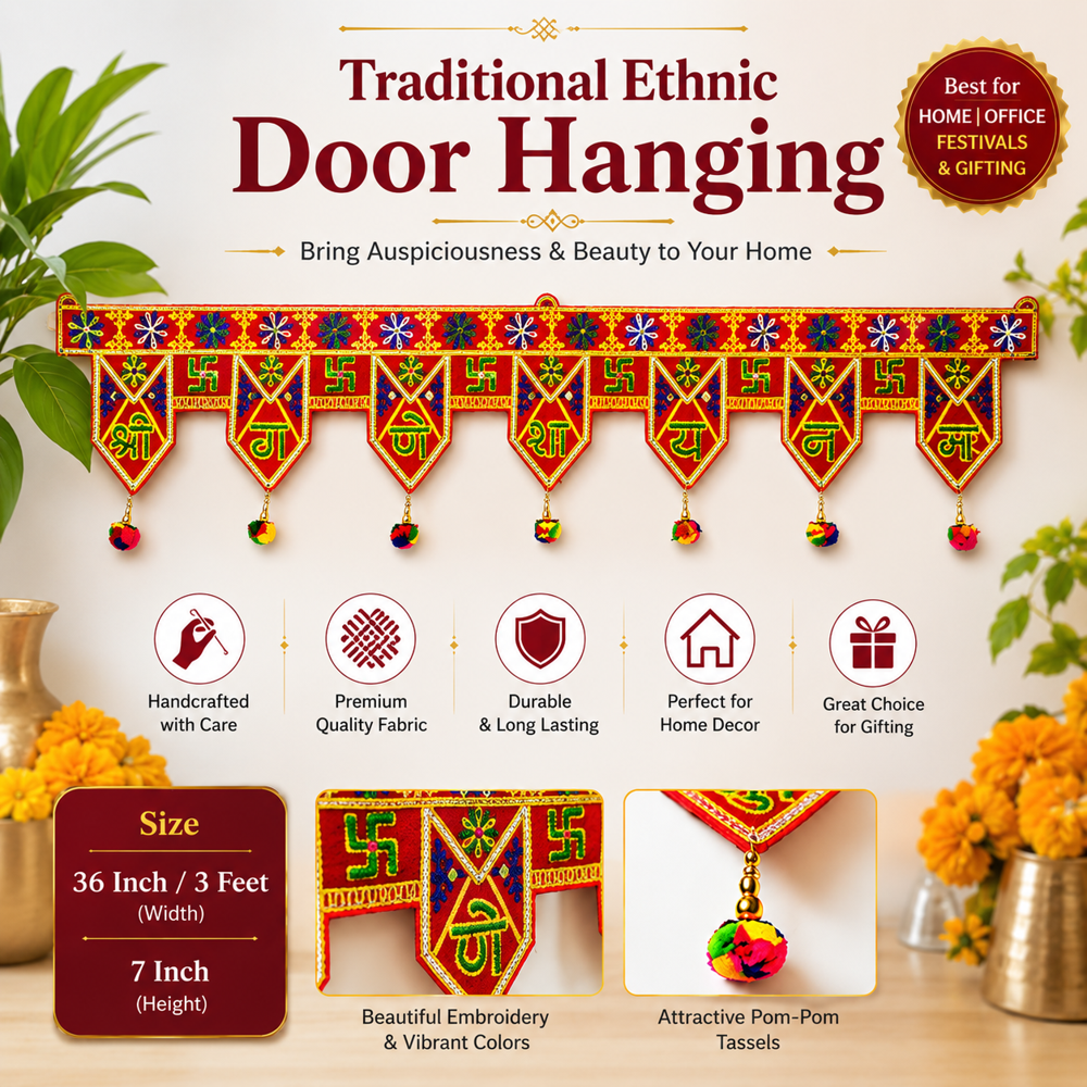 KRISHNA HANDLOOM Handmade Decorative Ethnic Hanging L 5