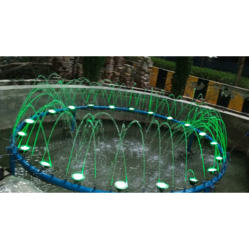 Ring Fountain - Stainless Steel, 1-6ft Diameter, Silver | Rust Resistant, Low Noise, Led Lighting Option