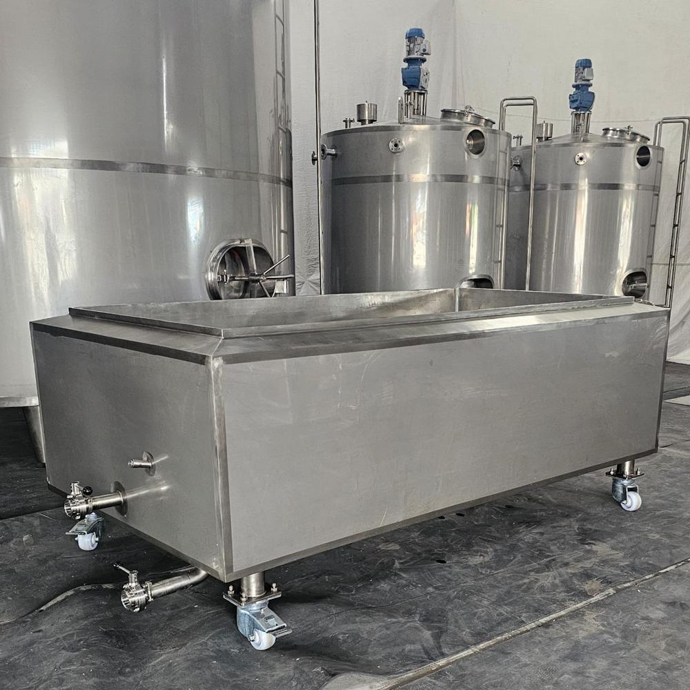 Ss Whey Trough - Capacity: 200 To 1000 Liters (Customizable)