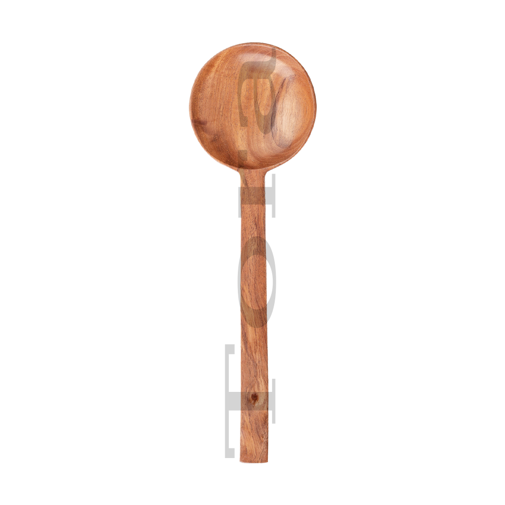 Tora Neem Wood Ladle Export Quality Handmade (TCNU9011)