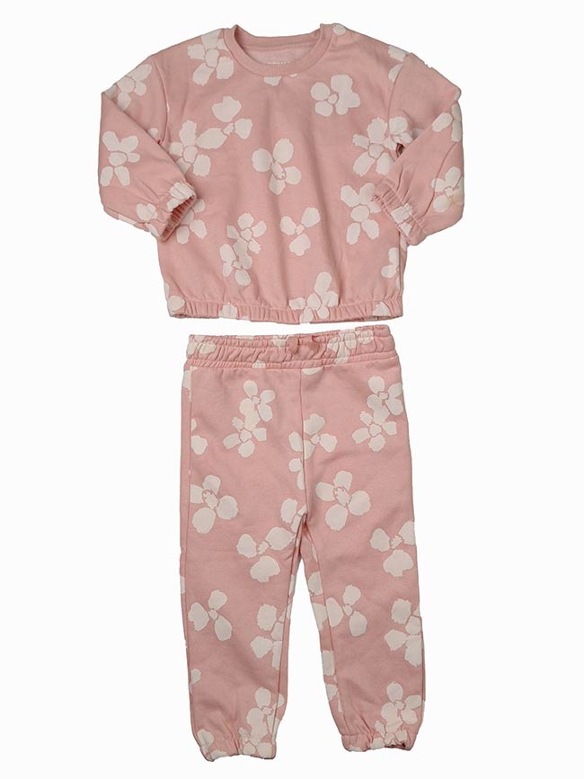 A31321 | PRIMARK Baby Girls Printed Fleece Jogging Set