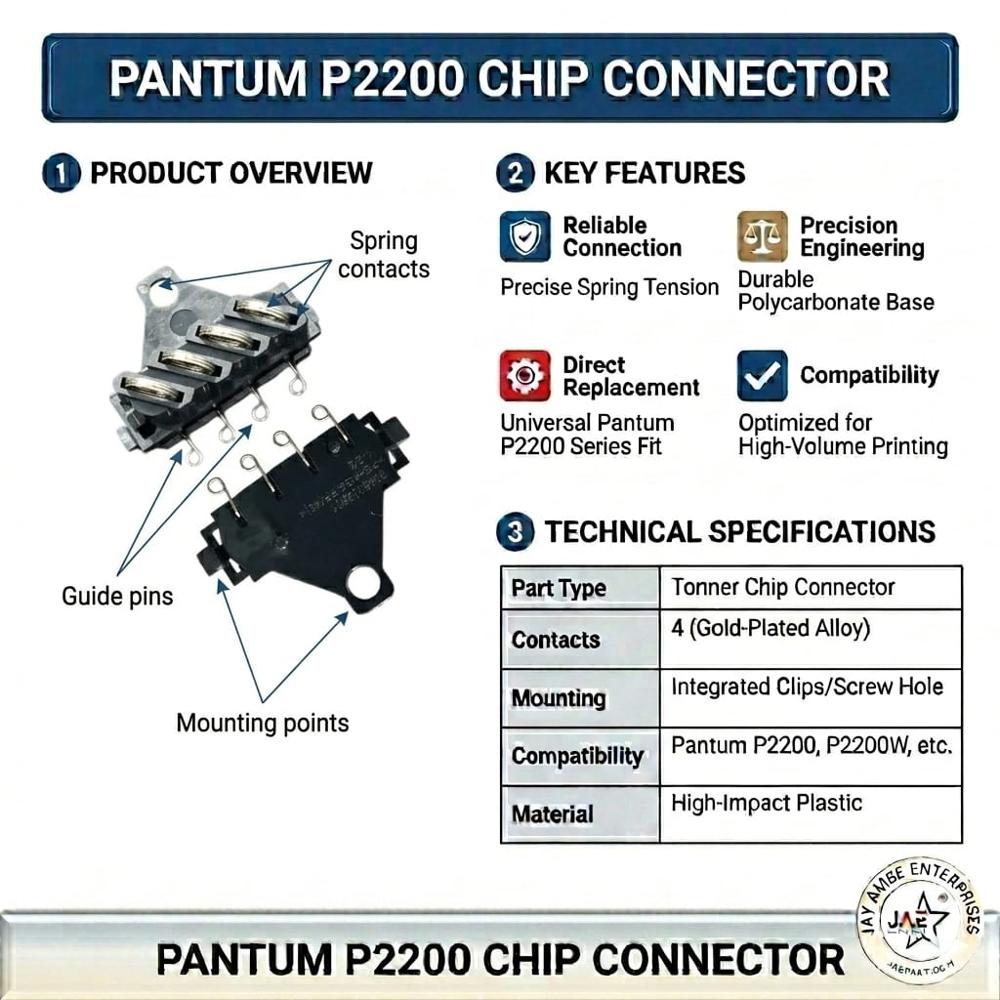 PANTUM P2200 CHIP CONNECTOR