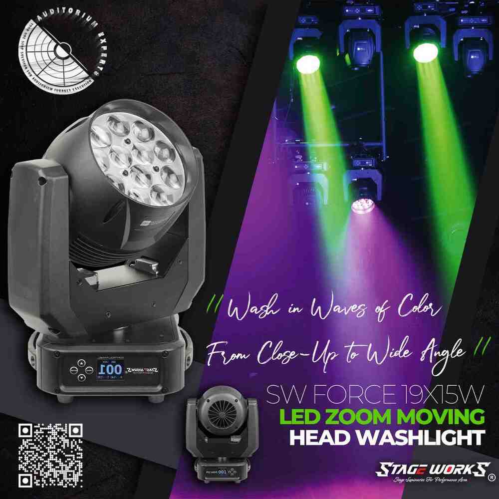 Auditorium SW IP65 Outdoor 7x60W 4in1 LED Moving Wash