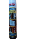 Soudal Gen 750 Pu Foam Spray - Polyurethane, 750 Ml, Champagne, Fast Curing, Thermal & Acoustic Insulation, Paintable