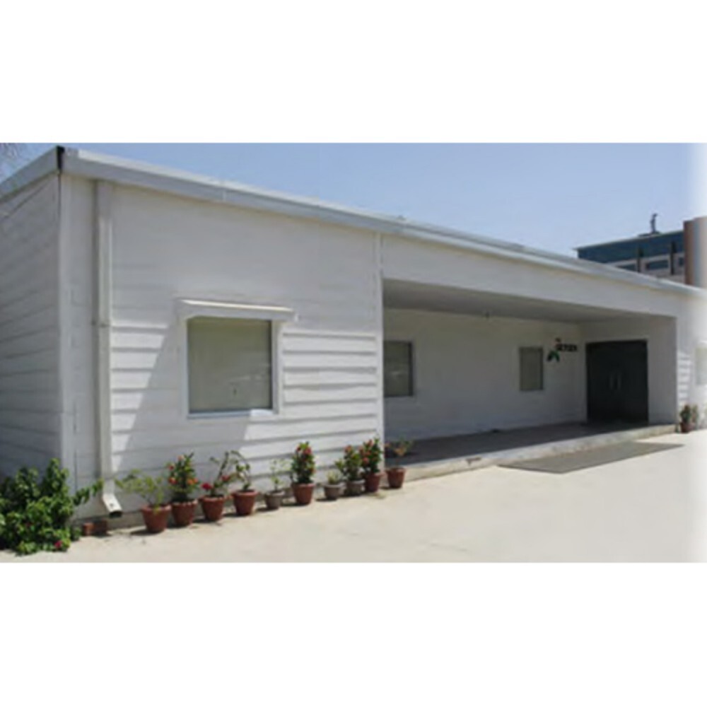 Site Office Prefabricated Structure - Color: White & Blue (Customizable)