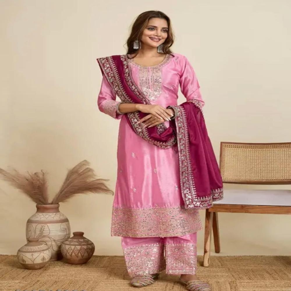 BEAUTIFUL & HEAVY PAKISTANI 3 PIECES COLLECTION