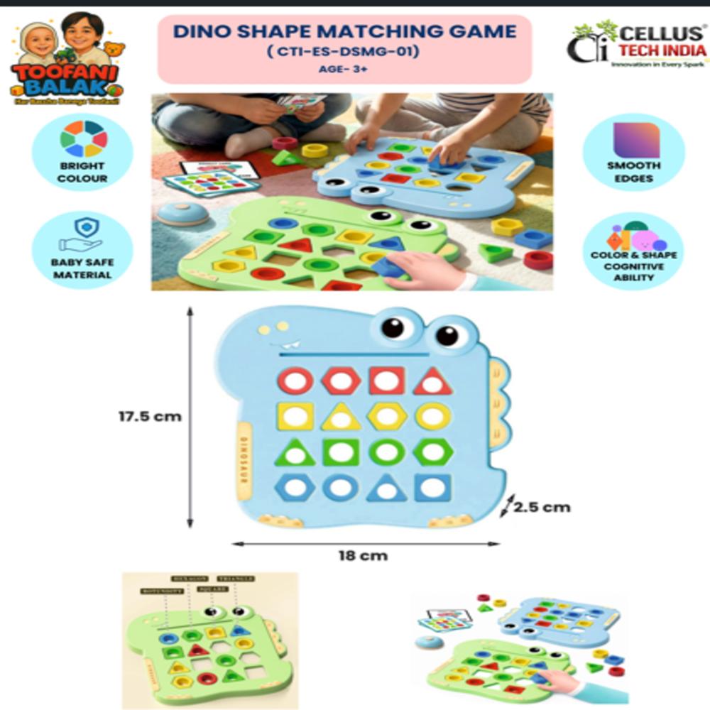 Dino Shape Matching Game