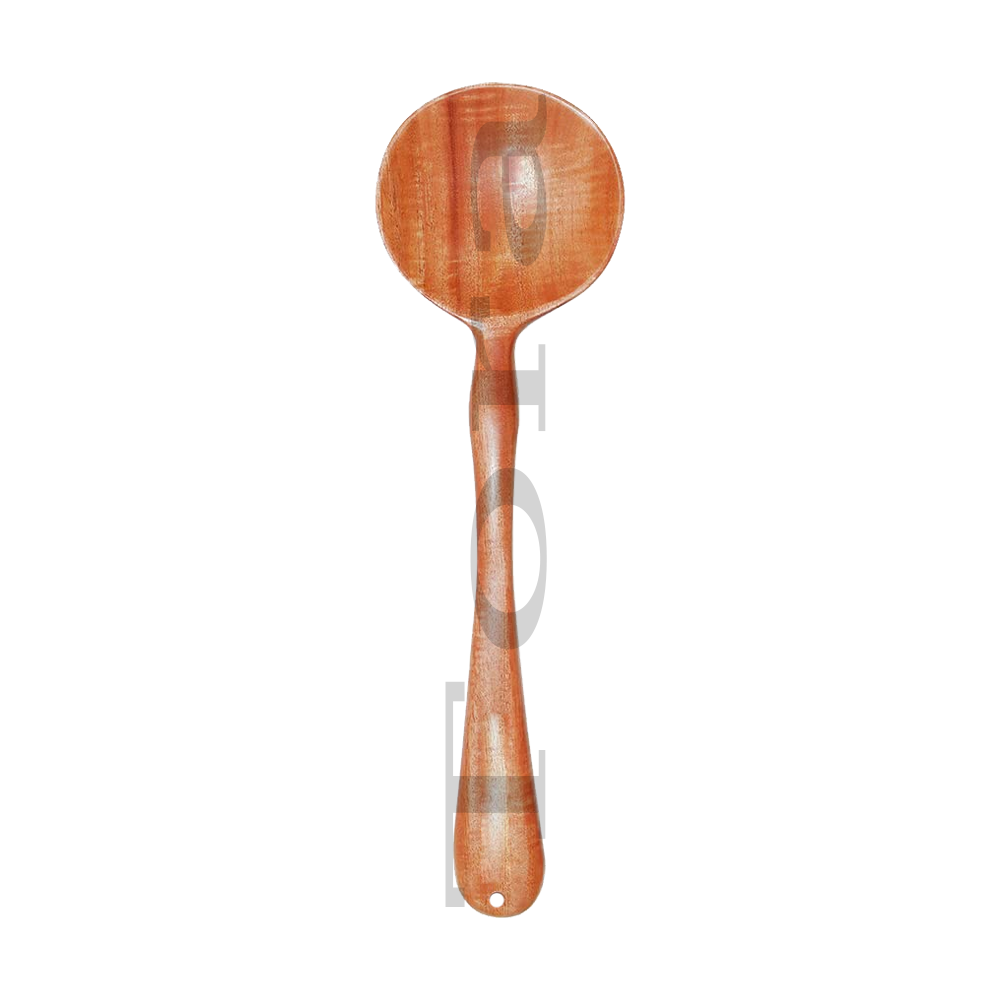 Tora Neem Wood Ladle for Cooking and Serving Export Quality Handmade (TCNU9027)